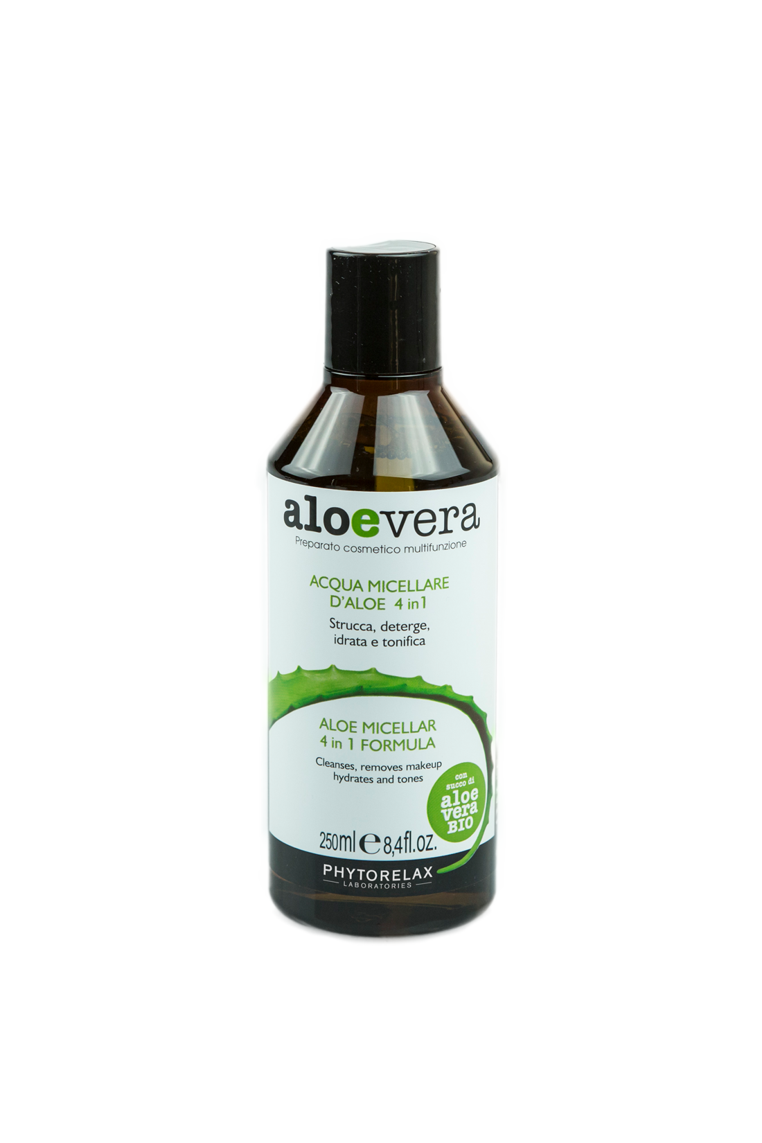Acqua micellare d'aloe 4 in 1
